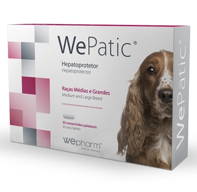 WePatic לכלבים מגזע בינוני וגדול : לתמיכה בכבד