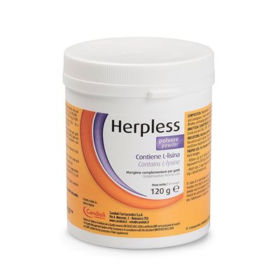 הרפלס - לטיפול בהרפס בחתולים ובזיהומים (120 גרם) Herpless