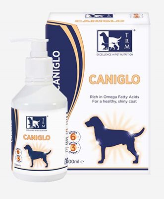 קניגלו - תוסף תזונה נוזלי עם אומגה 3, 6 ו-9 CaniGlo