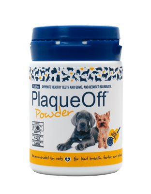 פלאק-אוף לכלבים (40 גרם) PlaqueOff Powder