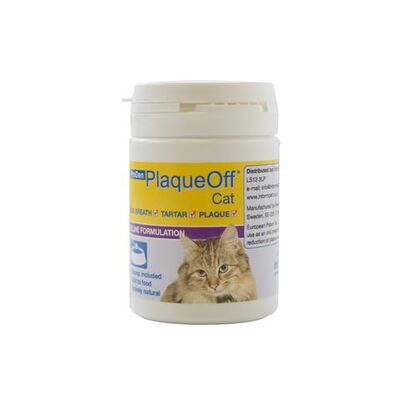 פלאק-אוף לחתולים (40 גרם) PlaqueOff Powder