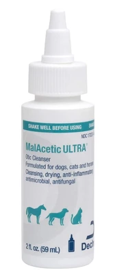 מלאסטיק אולטרה MalAcetic ULTRA otic cleanser 60ml