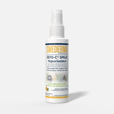 Chlorhexidine,Gluconate 2%,Ketoconazole 1% Keto-C Spray סווידרמה 237 מ"ל