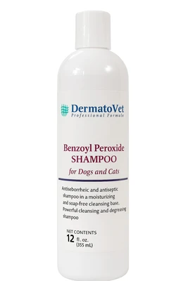 Benzoyl peroxide שמפו רפואי אנטיסבוראי ואנטיספטי